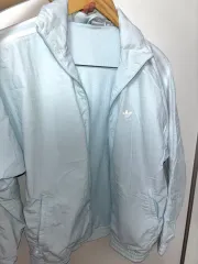 レア物) アディダス ソーダ味 ウィンドブレーカー スカイブルー