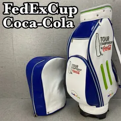 ツアーチャンピオンシップ　バイ　コカコーラ　フェデックスカップ　ゴルフ用　キャディバッグ　カート式　ホワイト　白　TOUR CHAMPIONSHIP by Coca Colaのサムネイル