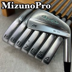 【良品】名器 ミズノ ミズノプロ MS-11 メンズアイアンセット 10本 S ミズノ プロ MS-11 メンズ アイアンセット 8本 ゴルフクラブ 名器