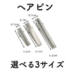 ヘアクリップ パーツ ヤットコピン やっとこピン ヘア金具 髪留め 副資材 手芸材料 シルバー ハンドメイド用 DIY素材 アクセサリーパーツ まとめ売り サイズ展開 多用途 しっかり固定 高耐久 金属製 手作り用品 クラフト材料 装飾用 予備用 便利グッズ