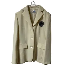  YUKIKO HANAI SPORTS ユキコハナイスポーツ ブレザー オフホワイト サイズM【Z1801】