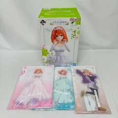 未開封 一番くじ 五等分の花嫁 五つ子より愛をこめて D賞 中野四葉 フィギュア 1/7 Gracemaster アクスタ 3点 まとめ セット / BAANDAI アクリルスタンド