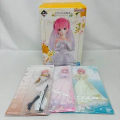 未開封 一番くじ 五等分の花嫁 五つ子より愛をこめて A賞 中野一花 フィギュア 1/7 Gracemaster アクスタ 3点 まとめ セット / BANDAI アクリルスタンド