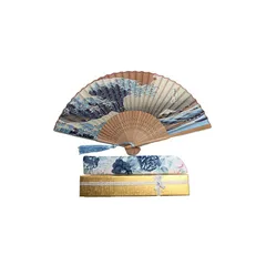 [boshiho] 扇子 レディース 竹製 レーヨン 花柄 おしゃれ 和風 上品 華やか 和小物