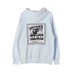 ビジョンストリートウェア (MEN - L) コットンポリ ロゴ フーディー