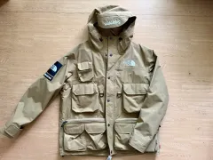 Supreme THE NORTH FACE ザノースフェイス カーゴ ジャケット GOLD ベージュ Mサイズ