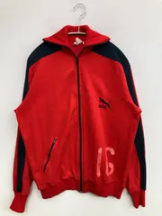 PUMA プーマ ジャージ/トラックジャケット レッド