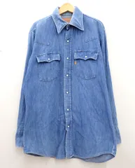 ★4828☆Levi's リーバイス Denim Western Shirt デニムウエスタンシャツ 60648-1117　M