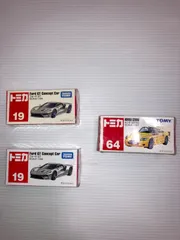 トミカ No.19 フォード GT コンセプトカー 2台 & No.64 ホンダ S2000