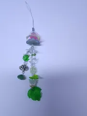 蓮の花 フウリン ビーズキーホルダー | 蓮の花 | フウリン