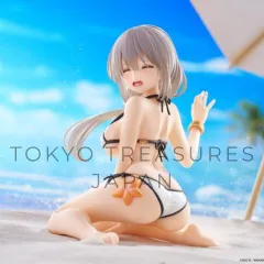 宇崎ちゃんは遊びたい！ω Desktop Cute フィギュア 宇崎月～浜辺で水着ver.～