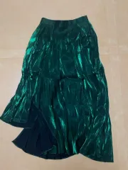 エメラルド ロング スカート