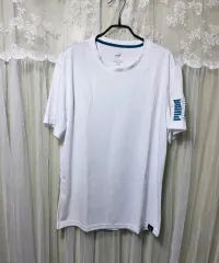新品 PUMA プーマ 白 機能性 半袖 Tシャツ