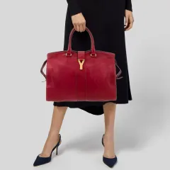 YVES SAINT LAURENT イヴ・サンローラン YSL Y LINE カバシック トートバッグ ボストンバッグ バッグ -380