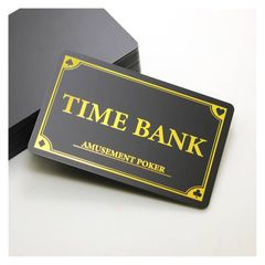 ポーカー用 タイムバンクカード10枚セット TIME BANK CARD 10pcs テキサスホールデム カジノ製品 [並行輸入品] 0