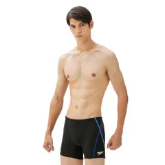 新品 Speedo(スピード) 競泳用トレーニング水着 Push Up TurnS Half Box プッシュアップターンズハーフボックス メンズ ST52302 ブルー L