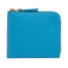 Free Shipping: Comme des Garcons Men's Wallet Accessories: Comme des Garcons SA3100 Classic Wallet in Blue
