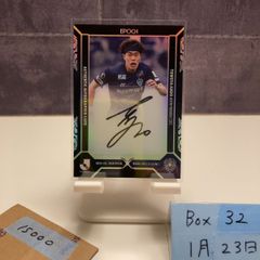 2021 BBM 1st Version 佐藤輝明 01/50 ホロ箔サイン 阪神タイガース RC