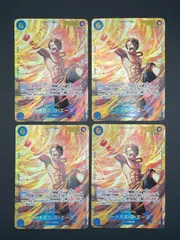 ワンピースカード　ポートガス・D・エース　SEC　OP13-119　4枚セット