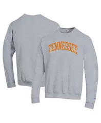 チャンピオン メンズ アウター パーカー・スウェット Tシャツ スウェット シャツ フリース Champion Mens Heather Gray Tennessee Volunteers Basic Arch Fleece Pullover Sweatshi