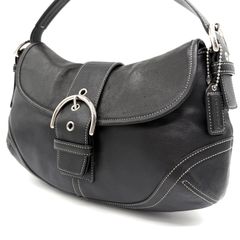 極美品 COACH 9412 ワンショルダー レザー ブラック y2k ポーチ - メルカリ