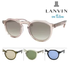 LANVIN en Bleu ランバン オン ブルー サングラス SLB007J col.03GB/06A6/07AY/0700 48mm クラウンパント UVカット 紫外線 グラデーション 4color
