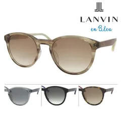 LANVIN en Bleu ランバン オン ブルー サングラス SLB009J col.06BA/098Z/0700/0722 50mm ボストン UVカット 紫外線 グラデーション 4color