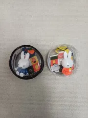 (新品) ミッフィー フィギュア キーホルダー / ブルー オレンジ