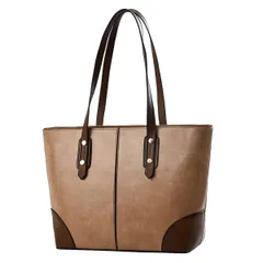 【在庫処分】ビジネスバッグ 通勤 大容量 就活 A4 多機能 ショルダーバッグ レディース 肩掛け トートバッグ 撥水加工 puレザー [Zcoli] 軽量