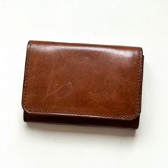HORWEEN クロムエクセル ミドルトラッカーウォレット2層ハーフフラップ