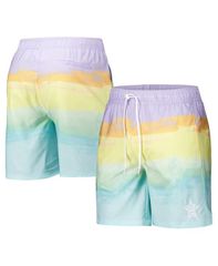 컬 뱅크스 남성 수영복 하프 팬츠 반바지 반바지 GIII Sports by Carl Banks Mens Houston Astros Perfect Game Volley Board Shorts Multi 멀티 컬러