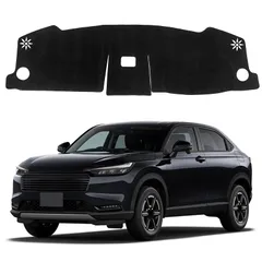 Yimeida ホンダ 新型 ヴェゼル RV ダッシュボードマット VEZEL RV RV3 RV4 RV5 RV6 ダッシュボードカバー ディーラーオプションナビ装備車 ダッシュボード マット カバー 専用設計 VEZEL RV系 ダッシュマット 日焼け 0