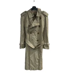 ダックス DAKS トレンチコート ベルト ロング 約165㎝相当 ベージュ ■WGA