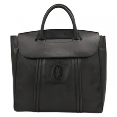 サンローラン クロコ型押し ハンドバッグ ヴィンテージ レザー Bランク ys4514rj