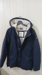 アバクロンビー キッズ ネイビー フード ダウン 11/12歳