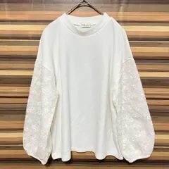 earth music & ecology　アース ミュージックアンドエコロジー　 長袖　Tシャツ　オフホワイト　F