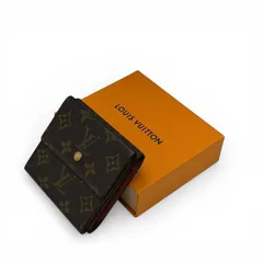 【美品】ルイヴィトン Wホック財布 モノグラム コンパクト 3つ折りTH1902