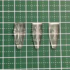 クロスモールド　十字架パーツ　3Dネイルパーツ　モールド