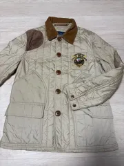 ポロラルフローレン キルティング ジャケット ベージュ