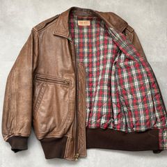 ARGYLE CLUB 80s ビンテージ レザー ジャケット アーガイルクラブ