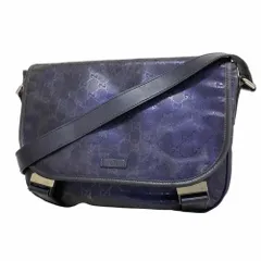 グッチ(Gucci) グッチ ショルダーバッグ GGインプリメ 201732  パープル メンズ