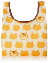 Marushin Mini Eco Bag, Ghibli My Neighbor Totoro Catbus Pattern, Cute Goods, Made with Recycled Polyester, 1165038800 [Catbus Pattern]