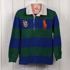 ポロ  ラルフローレン  キッズ  ラガー  ポロシャツ   4T (110cm相当)