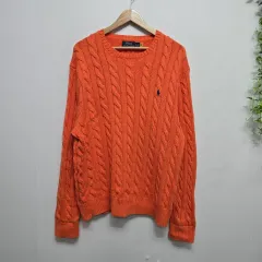 QR販売) ポロ ラルフローレン コットン ケーブル ニット