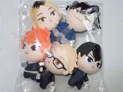 ハイキュー カプセルぬいぐるみこれくしょん 全5種類セット 日向 翔陽・影山 飛雄・月島 蛍・孤爪 研磨・黒尾 鉄朗