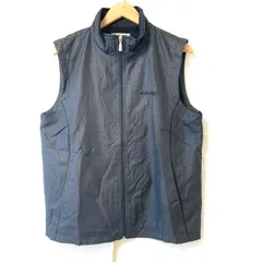 (^w^)b Kaepa ATHLETICS ケイパ ジップアップ ベスト ジャケット シャカシャカ 裏地メッシュ アウトドア キャンプ BBQ 登山 釣り アクティブ ブラック 黒 メンズ 男性 Lのサムネイル