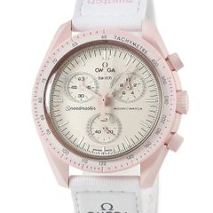 スウォッチ Swatch オメガ Omega S033P700 ピンク - メルカリ