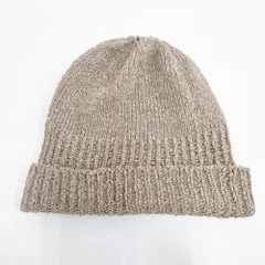 RACAL Washi Knit watch 和紙ニットワッチ 帽子 ニットキャップ ベージュ メンズ ラカル【中古】6-0216S◎のサムネイル
