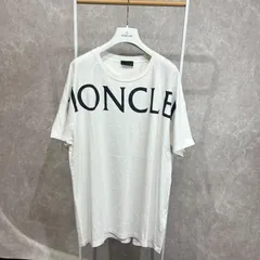 MONCLER モンクレールラバーワッペン半袖Tシャツ白L