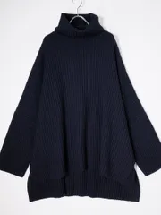 Deuxieme Classeドゥーズィエムクラス Oversized rib タートルネックプルオーバー(ニット)【フリー】【LKNA79700】